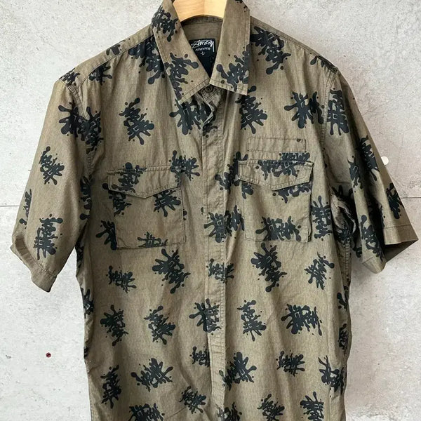 [BUNJANG] Stussy Short Sleeve Shirt / 스투시반팔셔츠