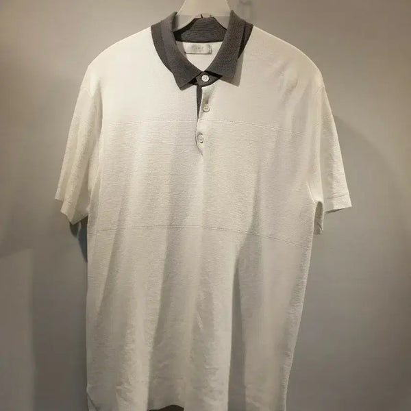 [BUNJANG] TIME Golf Wear White Shirt Size 100 / 타임 셔츠 흰색 골프웨어