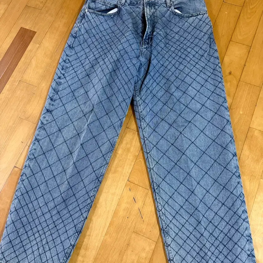 [BUNJANG] YESEYESEE Net Denim Jeans / 예스아이씨 넷 네트 데님