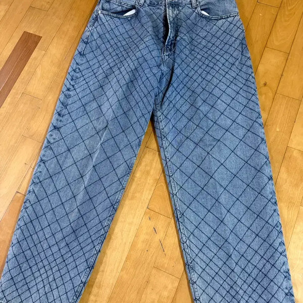 [BUNJANG] YESEYESEE Net Denim Jeans / 예스아이씨 넷 네트 데님