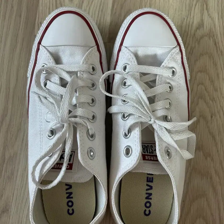[BUNJANG] Converse All Star Sneakers White 245 / 컨버스 올스타 스니커즈 화이트 245