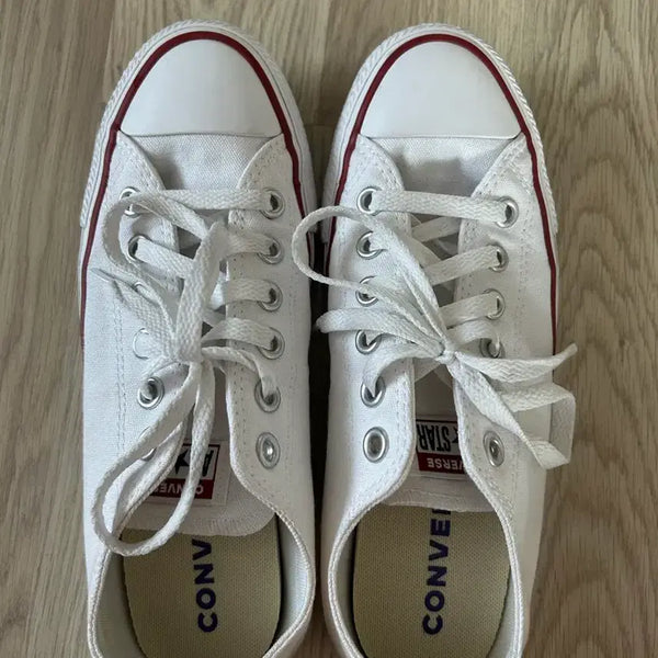 [BUNJANG] Converse All Star Sneakers White 245 / 컨버스 올스타 스니커즈 화이트 245
