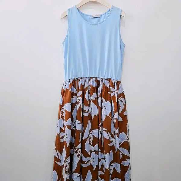 [BUNJANG] Sleeveless Maxi Dress / 새제품 나시 원피스