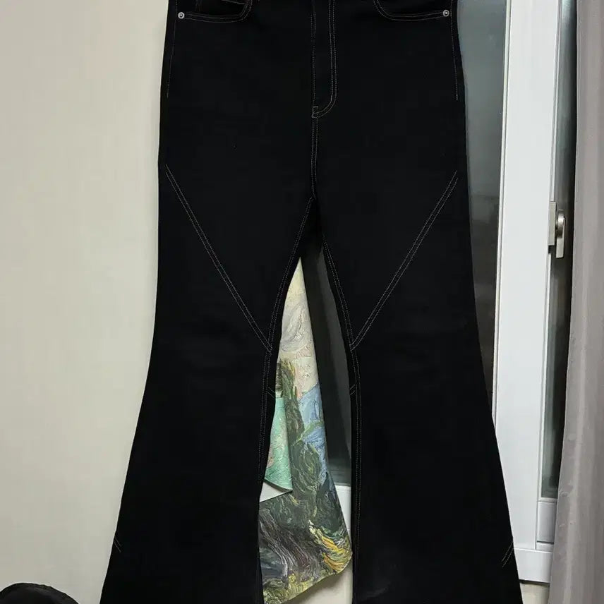 [BUNJANG] Ignored Plain M Black / 이그노어 플레어진 M