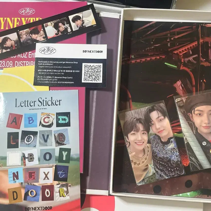 [BUNJANG] BOYNEXTDOOR WHY Album Photocard / 보이넥스트도어 why 앨범 포카포함