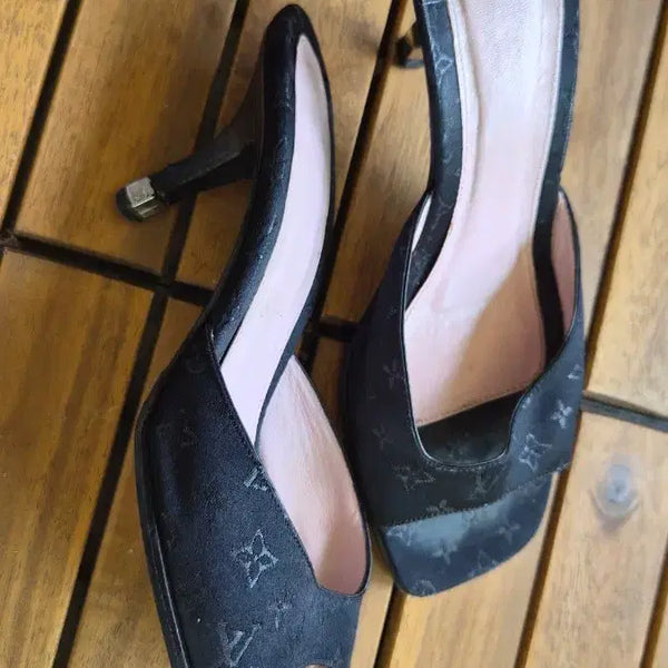 [BUNJANG] Louis Vuitton Mule Heels - Size 37 / 급처 (루이비통) 슬리퍼36.5