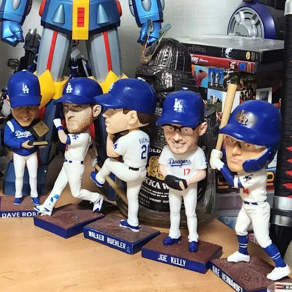 [BUNJANG] Los Angeles Dodgers Bobblehead Figure 5-Piece Set Bundle / 다저스 버블헤드 피규어 5종 세트 일괄