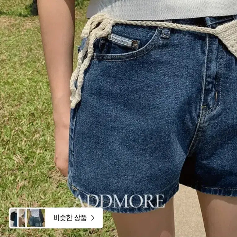 [BUNJANG] EDMORE Beginning Denim Shorts (Dark Wash, Size M) / 에드모어 비기닝 데님 반바지 M