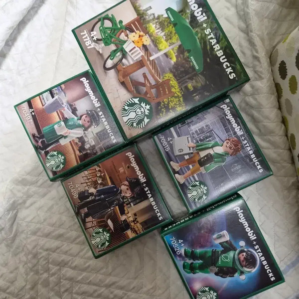 [BUNJANG] Playmobil x Starbucks Collaboration Figure Set / 플레이모빌과 스타벅스의 특별한 만남으로 탄생한 피규어 세트예요