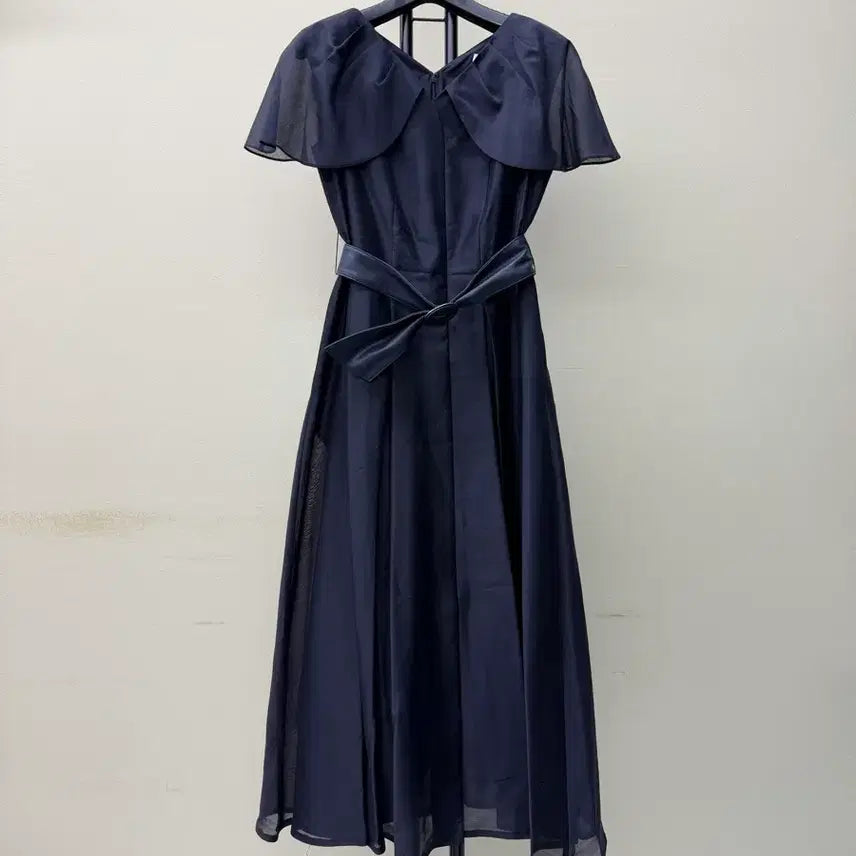 [BUNJANG] Misha Chiffon Flare Dress / 미샤 쉬폰라인 플레어 원피스
