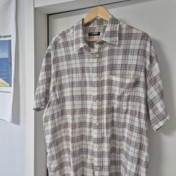 [BUNJANG] DNS R Checkered Shirt / [L] dnsr 체크셔츠