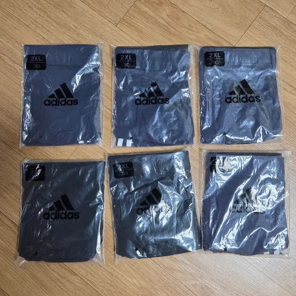 [BUNJANG] Adidas Men's Boxer Briefs 2XL (6-Pack) / 아디다스 2XL 남성 드로즈 6개 세트