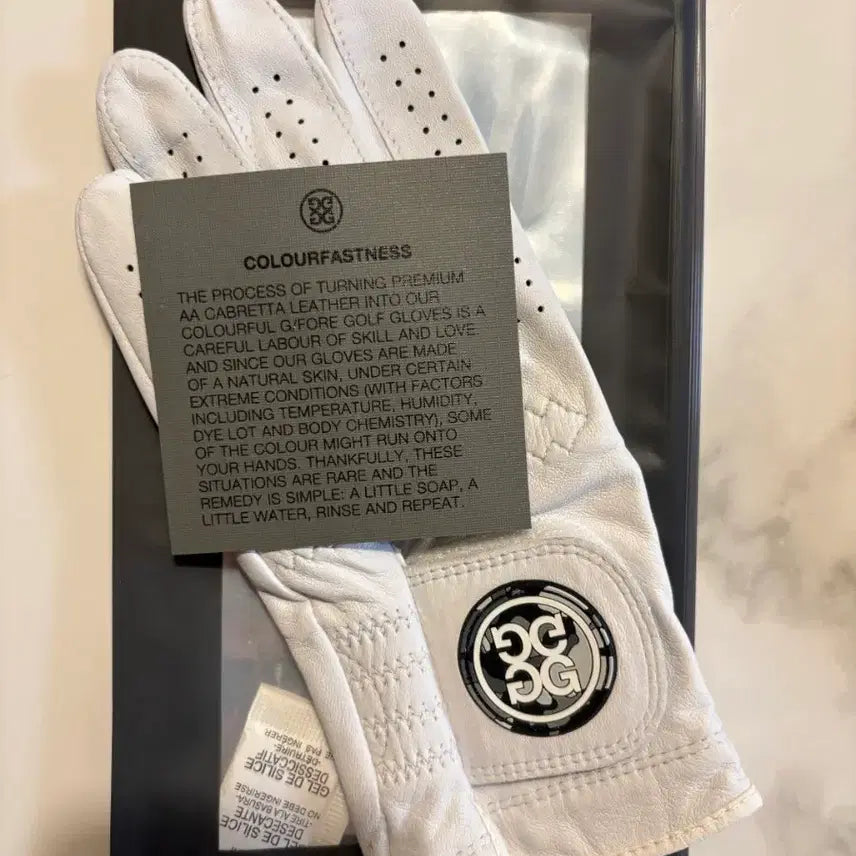 [BUNJANG] G/FORE Cabretta Leather Golf Glove (Size S) / [선물용] G/FORE 골프 양피 골프장갑 (S, 21호)