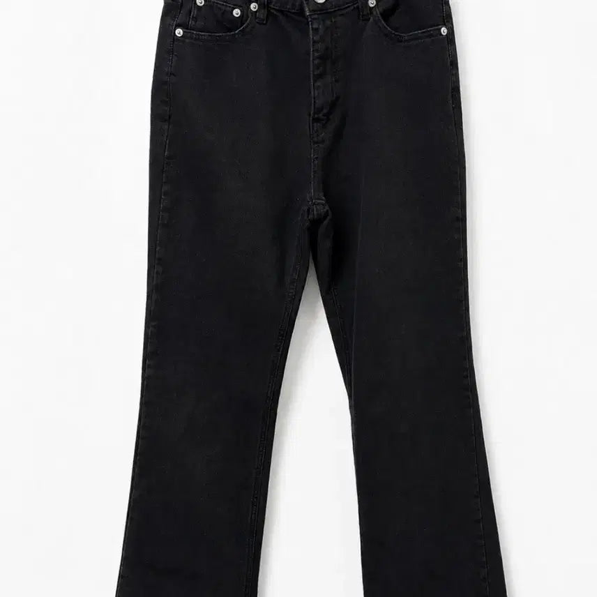 [BUNJANG] 108lb Black Fleece Bootcut Pants M / 108파운드 블랙 기모 부츠컷 M