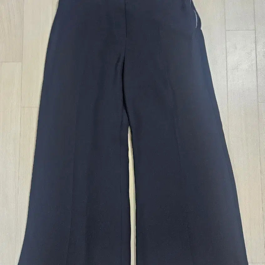 [BUNJANG] Time (Hansem) Postmodern Wide Slacks with Back Banding / [TIME] 한섬 타임 포스트모던 뒷밴딩 와이드 슬랙스 61