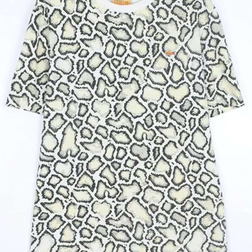 [BUNJANG] Lacoste x Opening Ceremony Crocodile Pattern T-Shirt (M, Unisex) / (정품)라코스테 X 오프닝세레모니 콜라보 악어 패턴 티셔츠 M 유니섹스