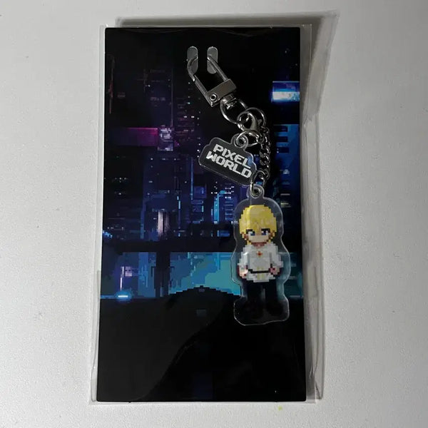 [BUNJANG] PLAVE Noah Pixel World Keyring Sealed / 플레이브 노아 픽셀월드 키링 미개봉