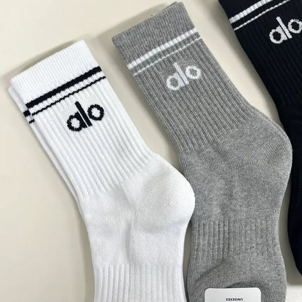 [BUNJANG] Sports Socks 3-Pair Set / #7번세트 알로 3켤레 양말세트 중목 이중쿠션 크로스핏 헬스 러닝삭스 등산 테니스 스포츠양말