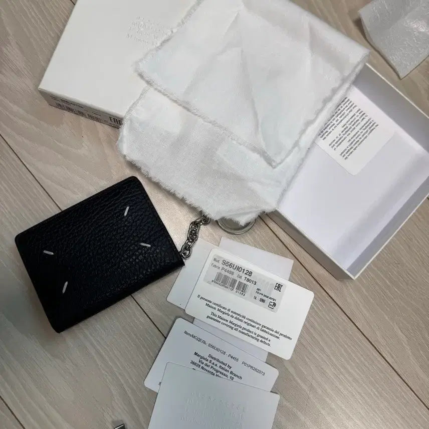 [BUNJANG] Maison Margiela Keychain Wallet Black / 메종 마르지엘라 키링 지갑 블랙