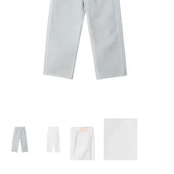 [BUNJANG] Matisse The Curator Wide Dyeing Denim Pants Light Grey / 마티스 더 큐레이터 와이드 다잉 데님 팬츠 라이트 그레이