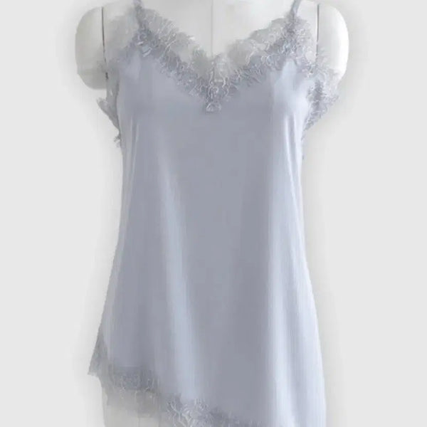 [BUNJANG] Lace Sleeveless Top - Lingere Core Look / [새상품]레이스나시 란제리코어룩