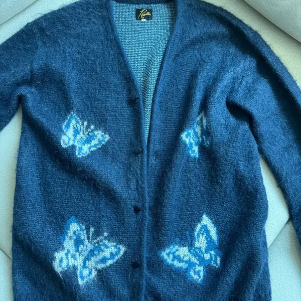 [BUNJANG] Needles Nepenthes Butterfly Cardigan / 니들스