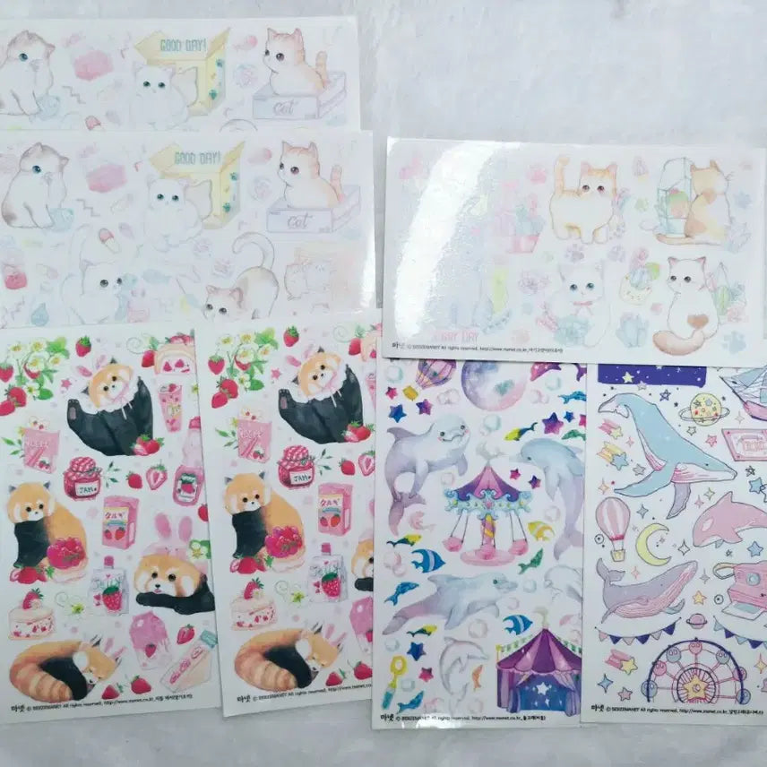 [BUNJANG] Animal Stickers Mix Pack / 동물 인스 믹스팩