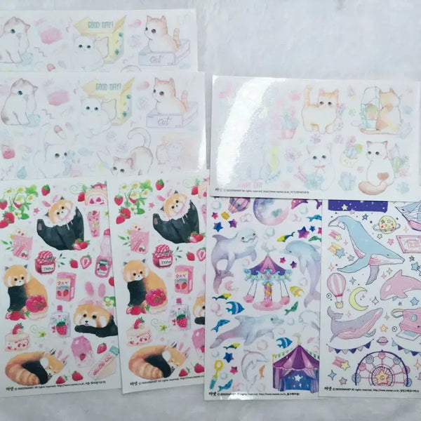 [BUNJANG] Animal Stickers Mix Pack / 동물 인스 믹스팩