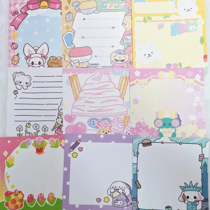 [BUNJANG] Mixed Memo Pad Pack / 떡메모지 믹스팩