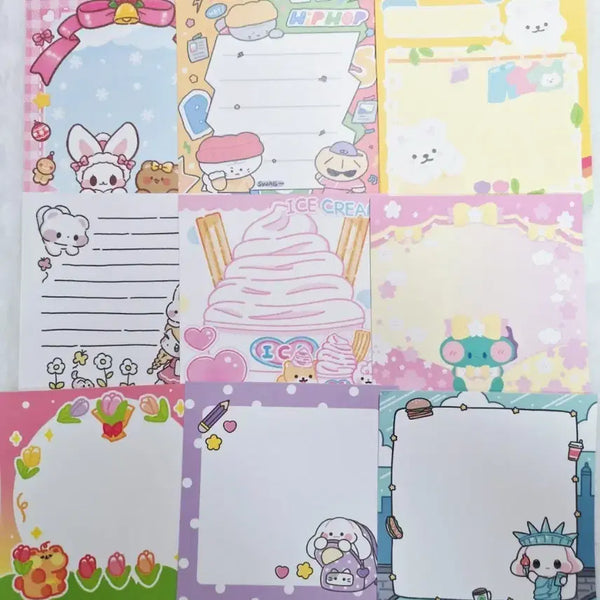 [BUNJANG] Mixed Memo Pad Pack / 떡메모지 믹스팩