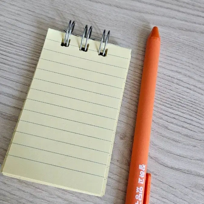 [BUNJANG] Notepad and Ballpoint Pen Set / 메모장 볼펜 세트