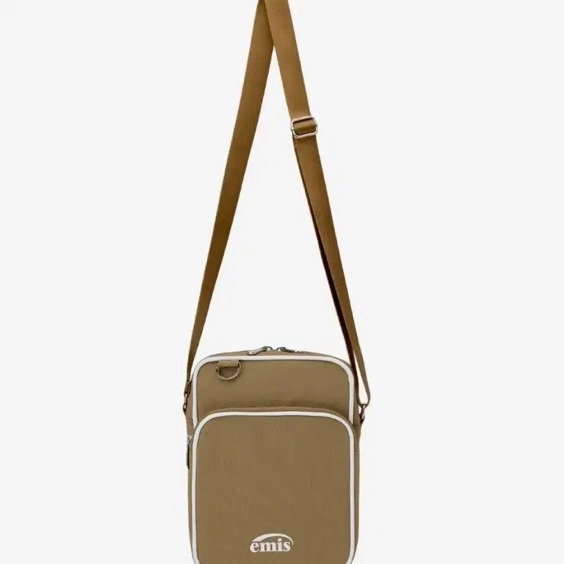 [BUNJANG] Emis Nylon Pocket Mini Crossbody Bag Beige / (새상품)이미스 나일론포켓 미니크로스백