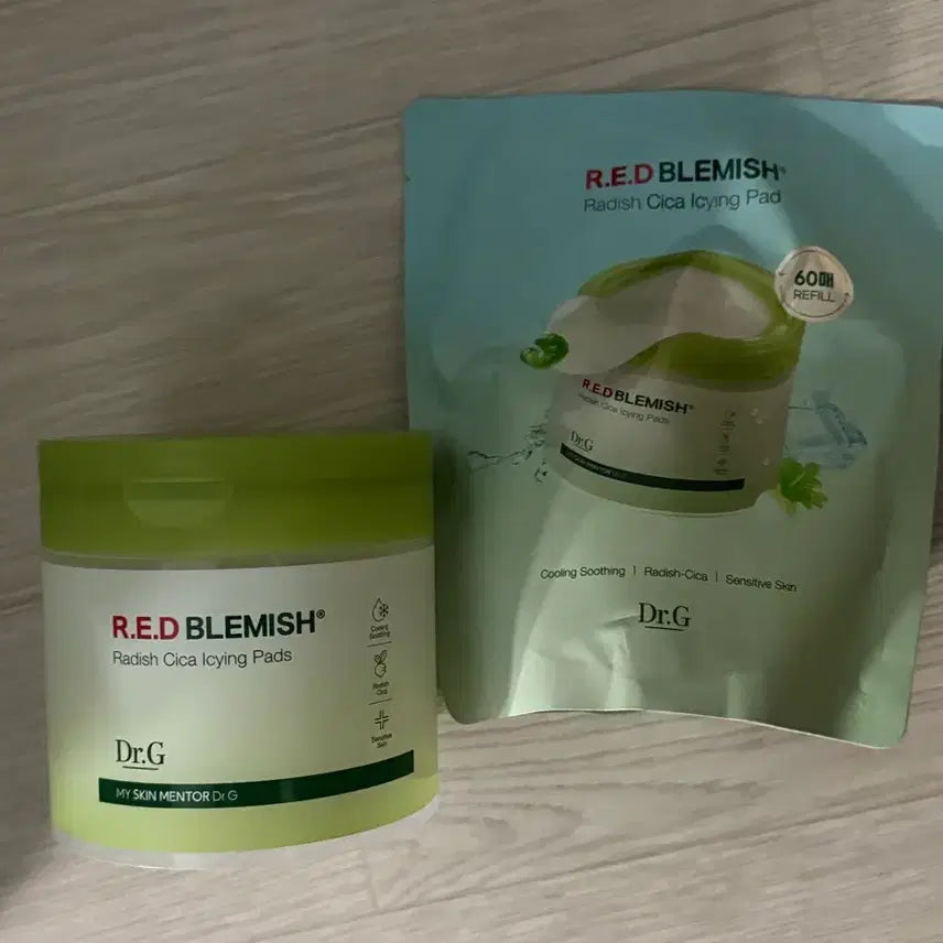 [BUNJANG] Dr.G Red Blemish Soothing Cicacing Icing Pad / 닥터지 레드 블레미쉬 순무시카 아이싱 패드