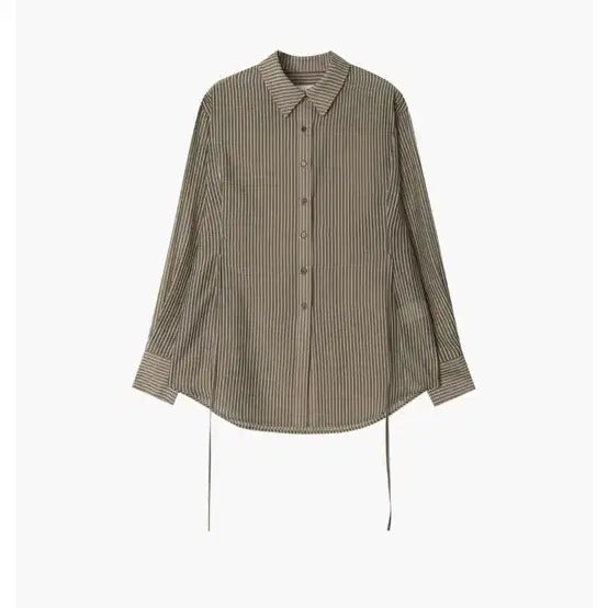 [BUNJANG] Sheer Strap Blouse - Brown / 26SS SHEER STRAP BLOUSE / BROWN