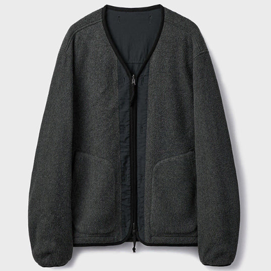 [BUNJANG] Union Blue Fleece Reversible Liner Jacket L / 무료배송) 유니온블루 플리스 리버시블 라이너 L