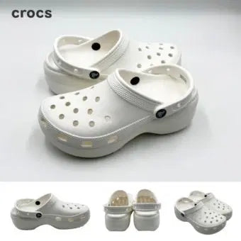 [BUNJANG] Crocs Platform High-Heeled Sandals / [미개봉/새상품]크록스 플랫폼 굽높은 샌들