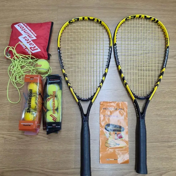[BUNJANG] Latesminton Squash Racket 2-Player Set / 라테스민턴 스쿼시 라켓 2인 세트