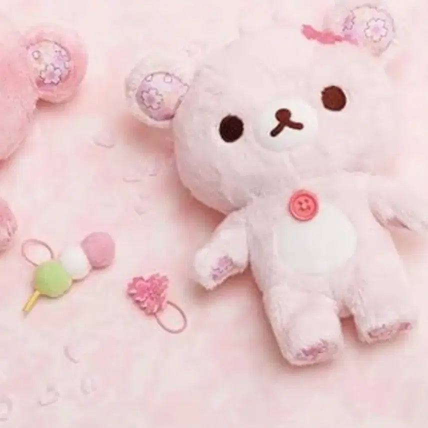[BUNJANG] San-X Rilakkuma Cherry Blossom Edition Plush / 코리락쿠마 벚꽃 에디션 판매