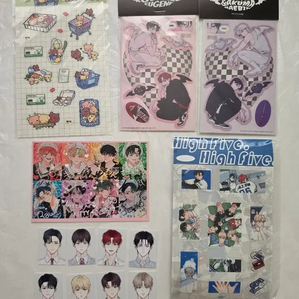 [BUNJANG] Demostory Sticker & Photo Set / 데못죽 비공굿 스티커, 증사