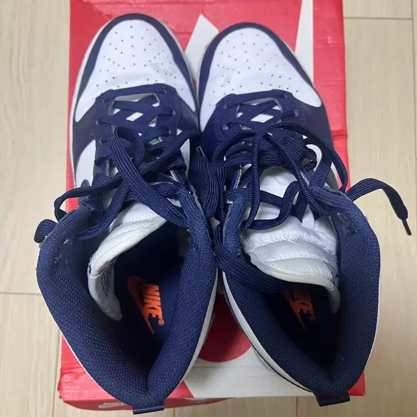 [BUNJANG] Nike Dunk High Championship Navy / 나이키 덩크 하이 챔피언십 네이비