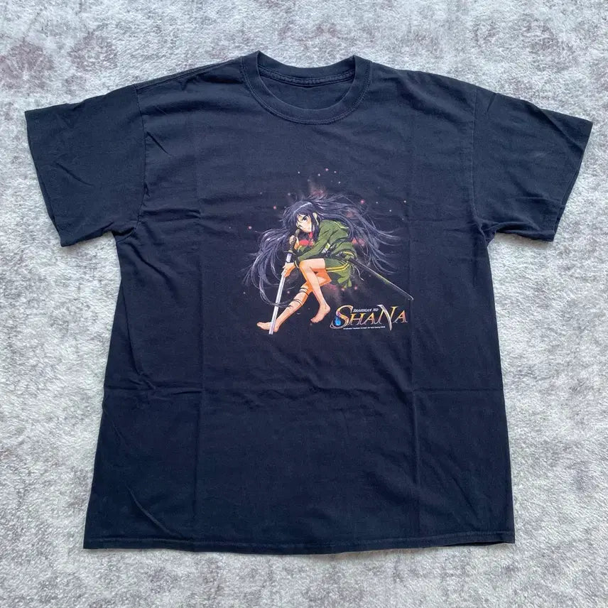 [BUNJANG] Shakugan no Shana Bootleg Animation T-Shirt / 작안의샤나 부틀렉 애니메이션 티셔츠 애니티