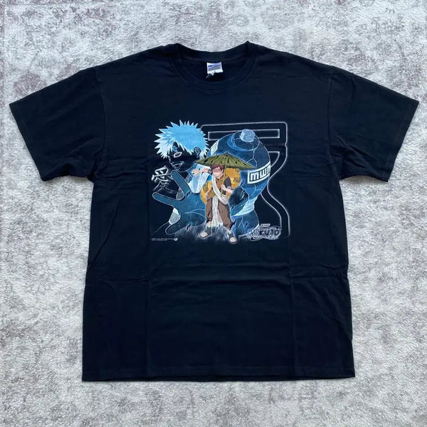 [BUNJANG] Naruto Gaara Bootleg Anime T-Shirt XL / 나루토 가아라 부틀렉 애니메이션 티셔츠 애니티