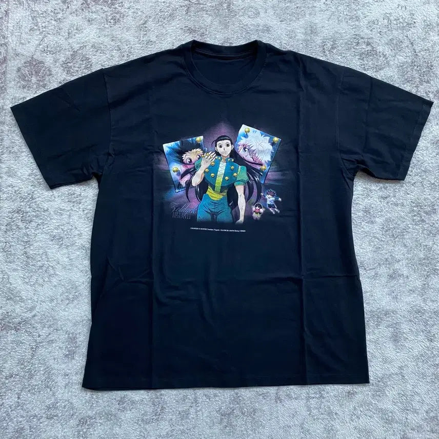[BUNJANG] Hunter x Hunter Illumi Bootleg Anime T-Shirt / 헌터x헌터 이르미 부틀렉 애니메이션 티셔츠 애니티