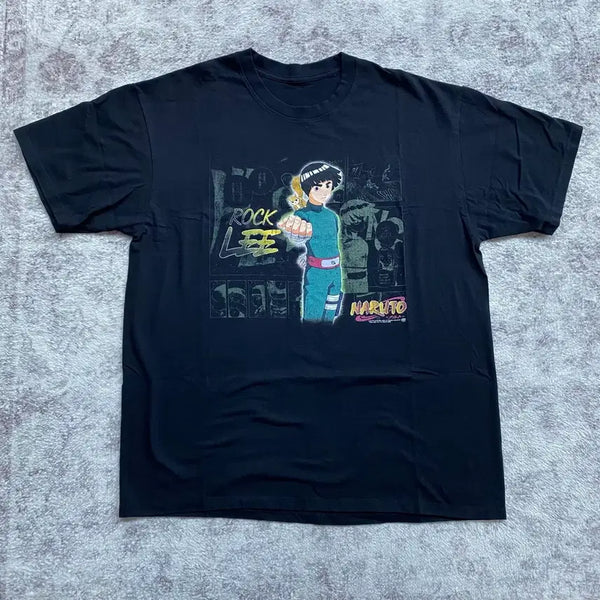 [BUNJANG] Naruto Rock Lee Bootleg Anime T-Shirt / 나루토 록리 부틀렉 애니메이션 티셔츠 애니티