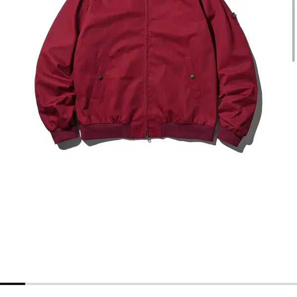 [BUNJANG] Ourself Micro Harrington Jacket Red / (제품 택 O) 아워셀브스 마이크로 해링턴 자켓 레드