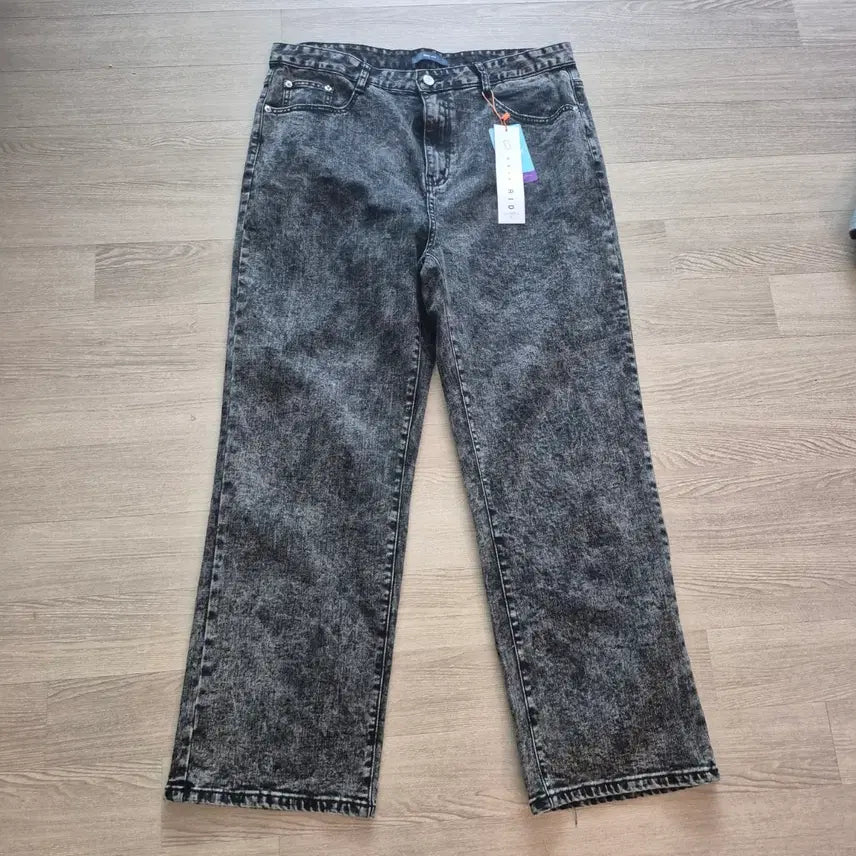 [BUNJANG] Dark Blue Washed Denim Pants Size 36 / 진청 워싱 데님 팬츠사이즈36.미사용