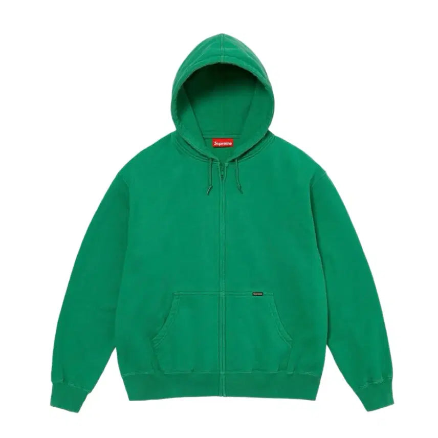 [BUNJANG] Supreme Work Zip Up Hooded Sweatshirt Green / 슈프림 워크 후드집업