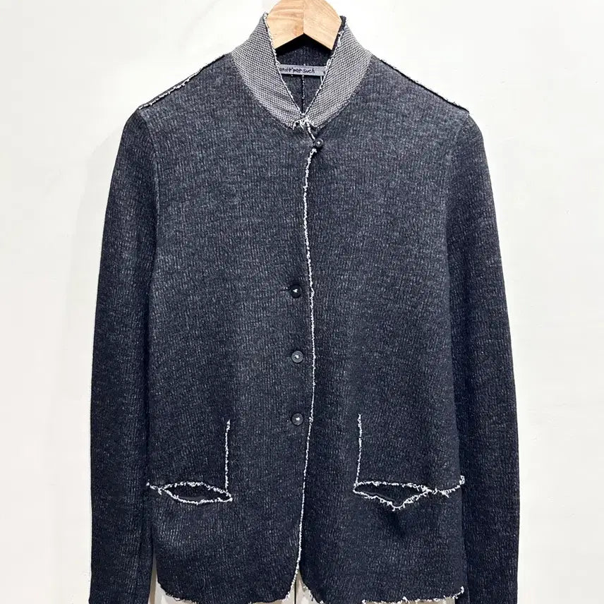 [BUNJANG] Transit Distressed Wool Jacket / 트랜짓 디스트레스드 울 자켓