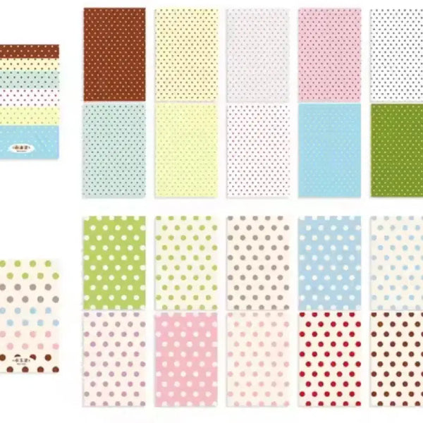 [BUNJANG] Dot Memo Pad Set / 도트 메모지 소분 떡메띵