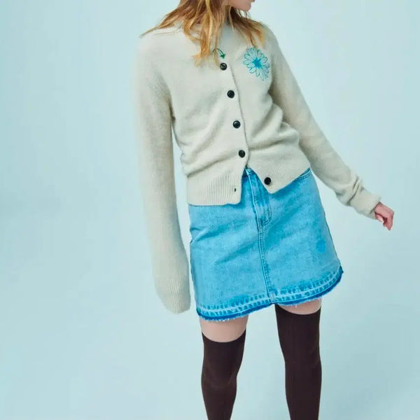 [BUNJANG] Mardi Mercredi Denim Skirt / 마르디 데님 스커트